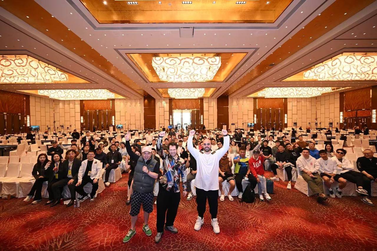 Ivan Zhang, Dan Cates, Bryn Kenney at CPG Tour Haitang