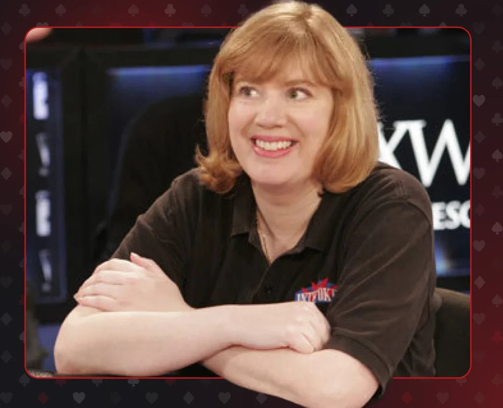 Kathy Liebert Started Playing Poker Professionally in a Male Dominated Field in the 1990s