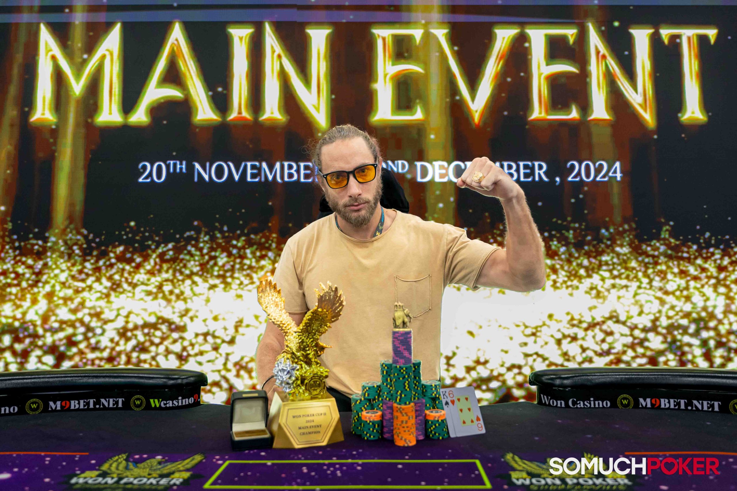 Henri Hinds - Won Poker Cup II Main Event champion