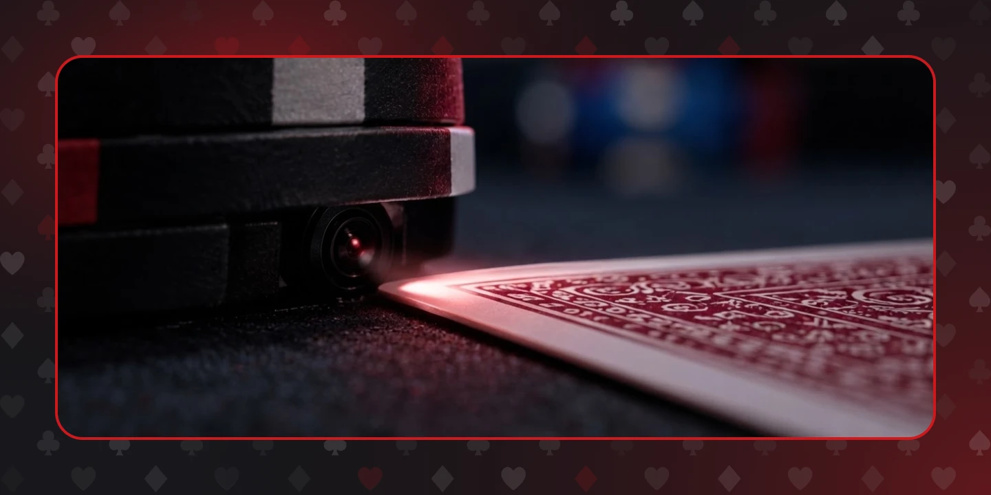 Hidden cameras can pose a security risk if they capture players’ hole cards during the deal.