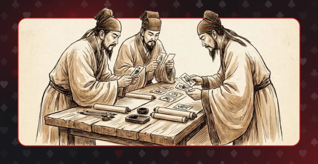 Origins of poker: from Asia to Europe, and finally the US
