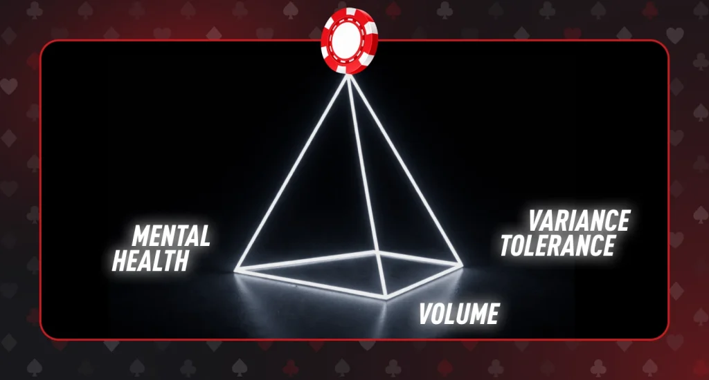 Mental health can strengthen poker variance tolerance