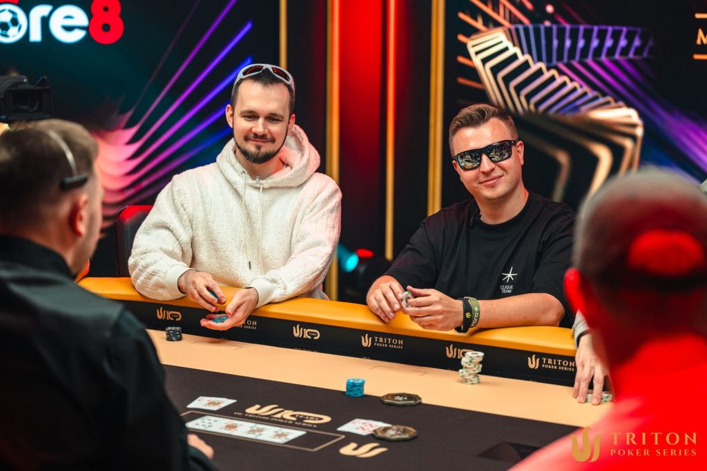 Mikita Badziakouski and Aleks Ponakovs