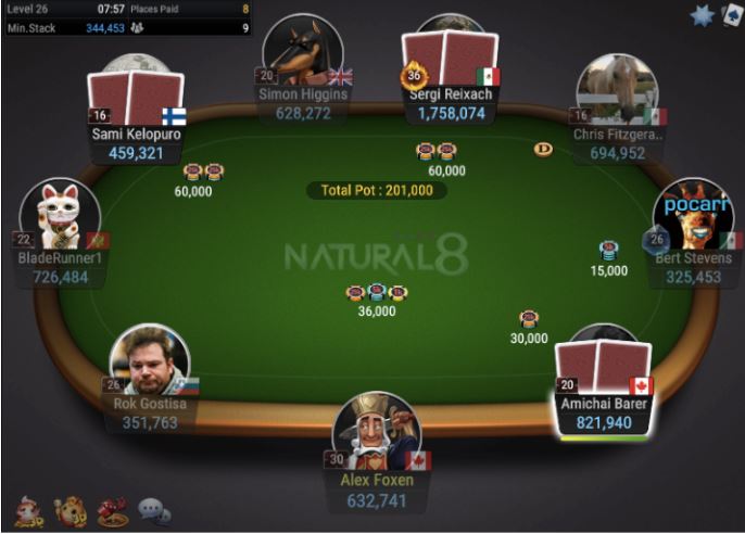WSOP Side Event – $10,000 High Roller final table