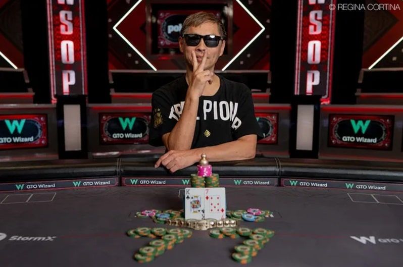 Xixiang Luo – Photo by WSOP / Pokernews