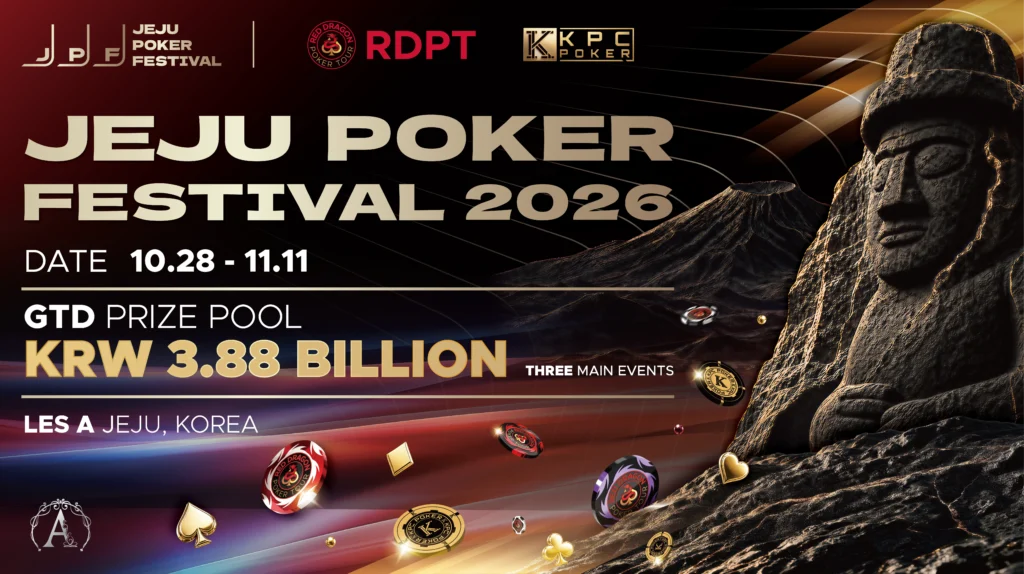 Jeju Poker Festival 2026 JPF