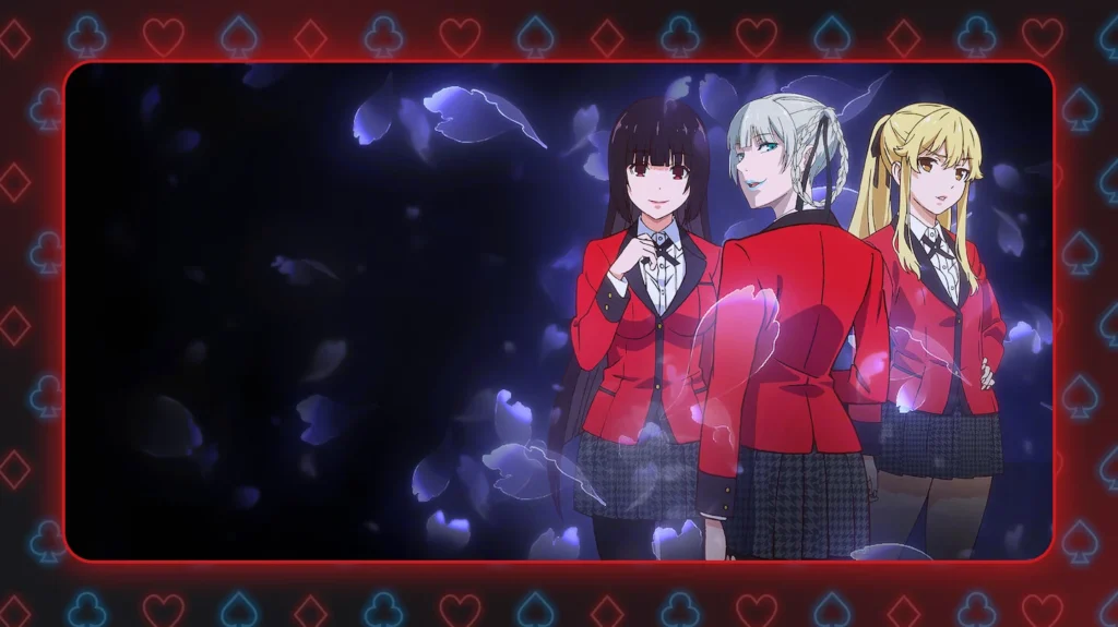 Yumeko Jabami, Kirari Momobami & Mary Saotome