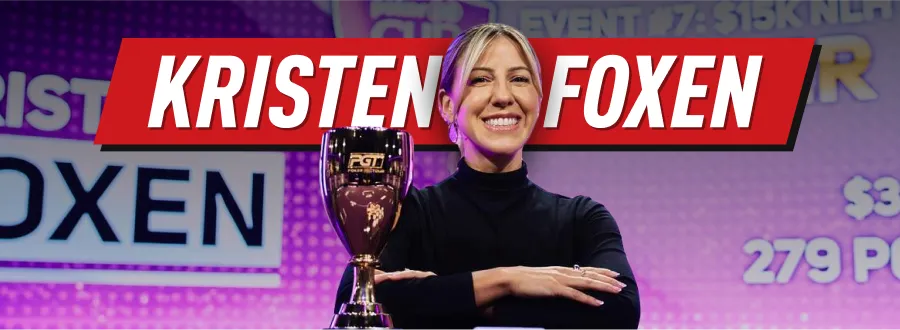 Kristen Foxen Wins Event #7: $15,100 No-Limit Hold'em Title