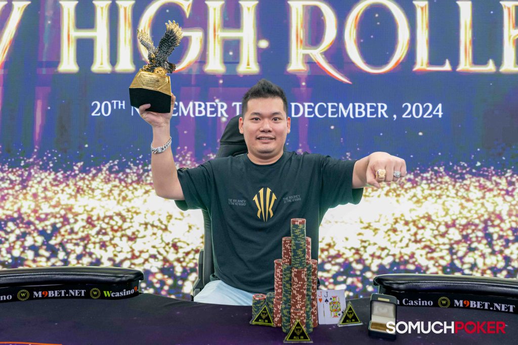 Jhon Hendri wins W High Roller