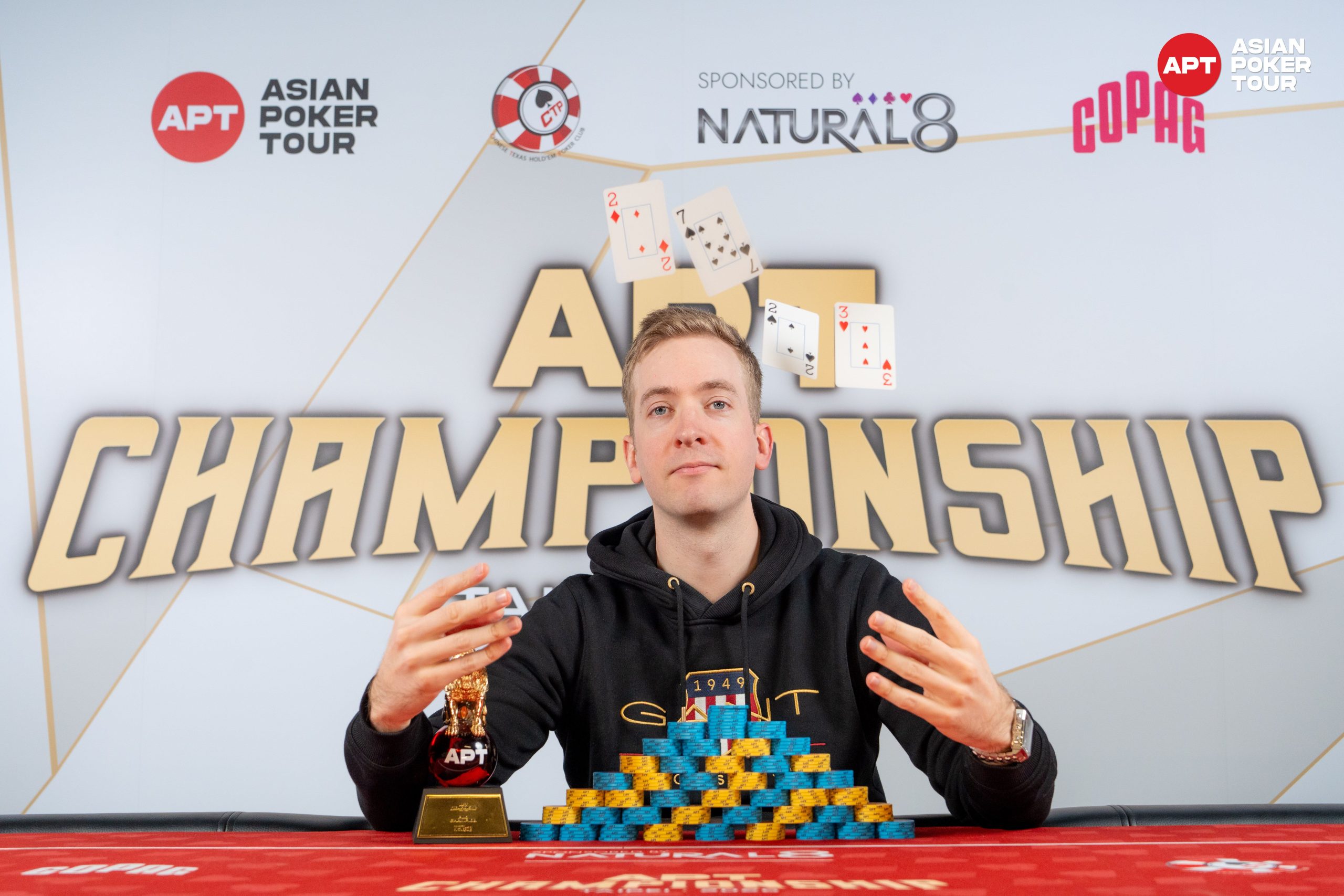 Jarryd Godena (photo courtesy of Asian Poker Tour)