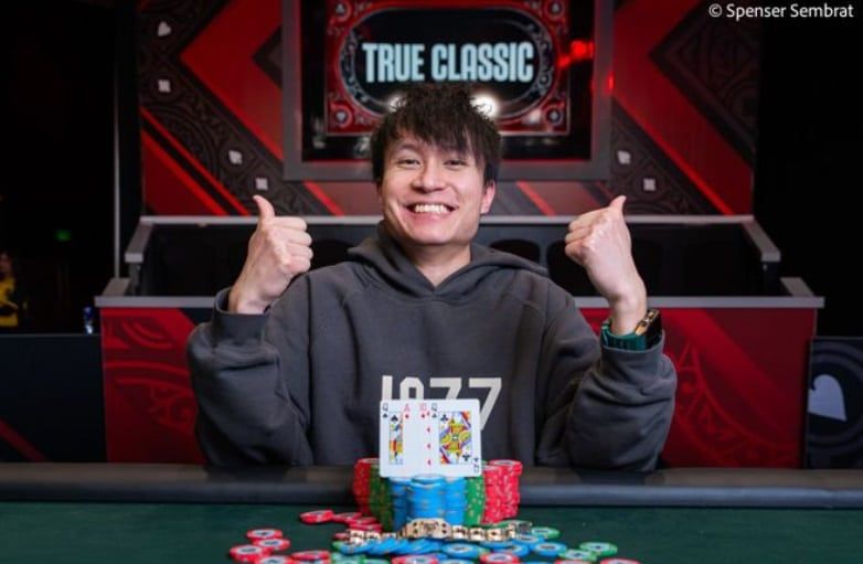Wing Po Liu – Photo by WSOP / Pokernews