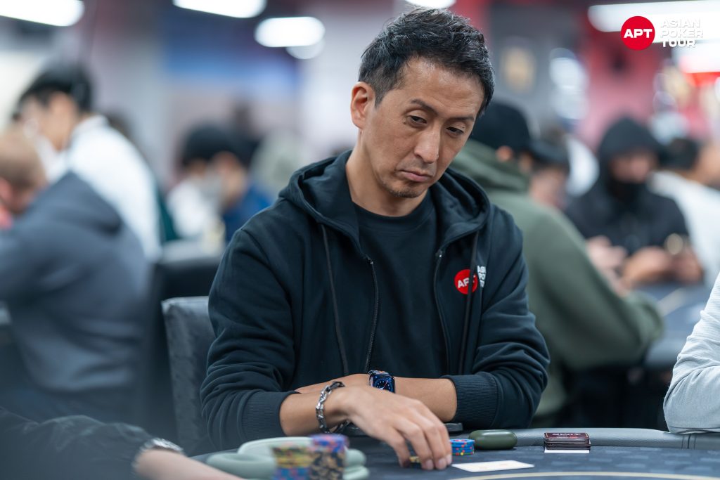 Shinya Maeda (photo courtesy of Asian Poker Tour)