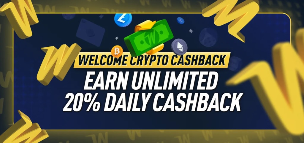 Winz Casino Welcome Bonus – Crypto Cashback