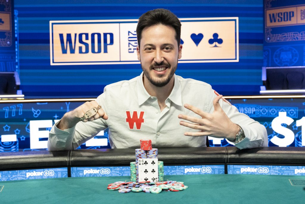 Adrian Mateos WSOP 2025 – photo Spade Poker