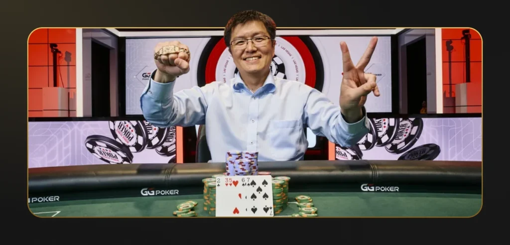 Japanese Poker Star Naoya Kihara - Photo WSOP.com