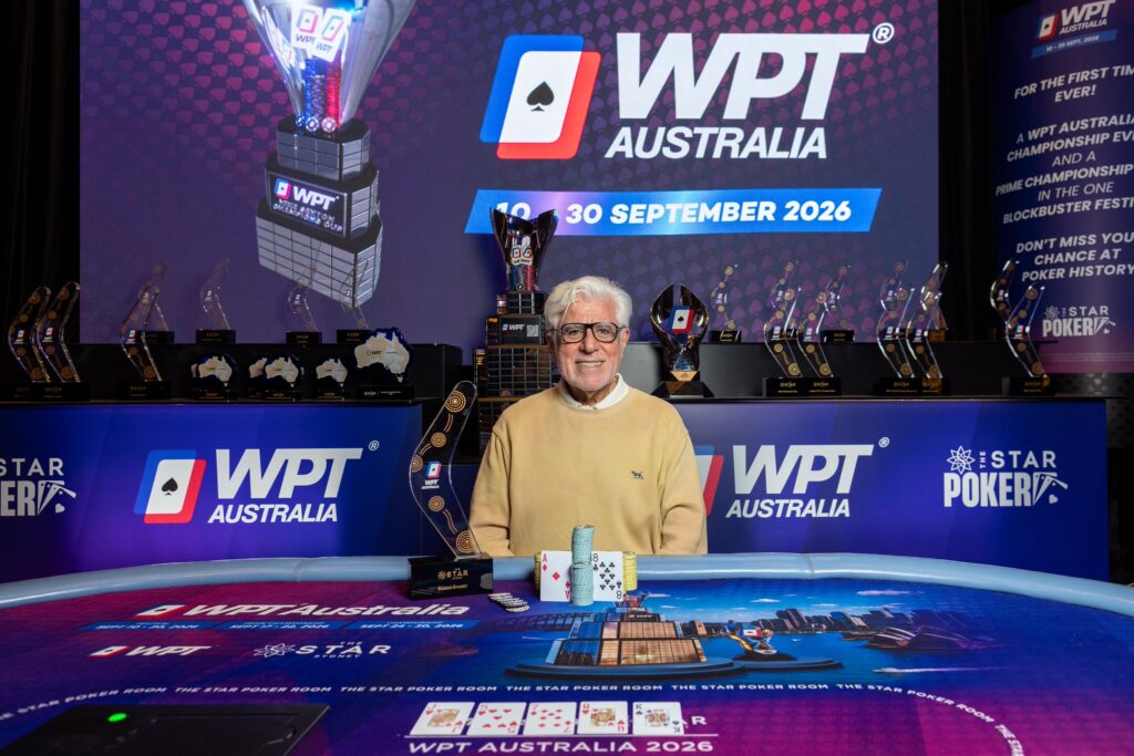WPT Australia Roberto Damelian