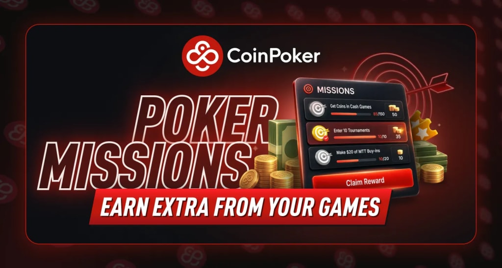 CoinPoker Poker Missions – Extra Rewards