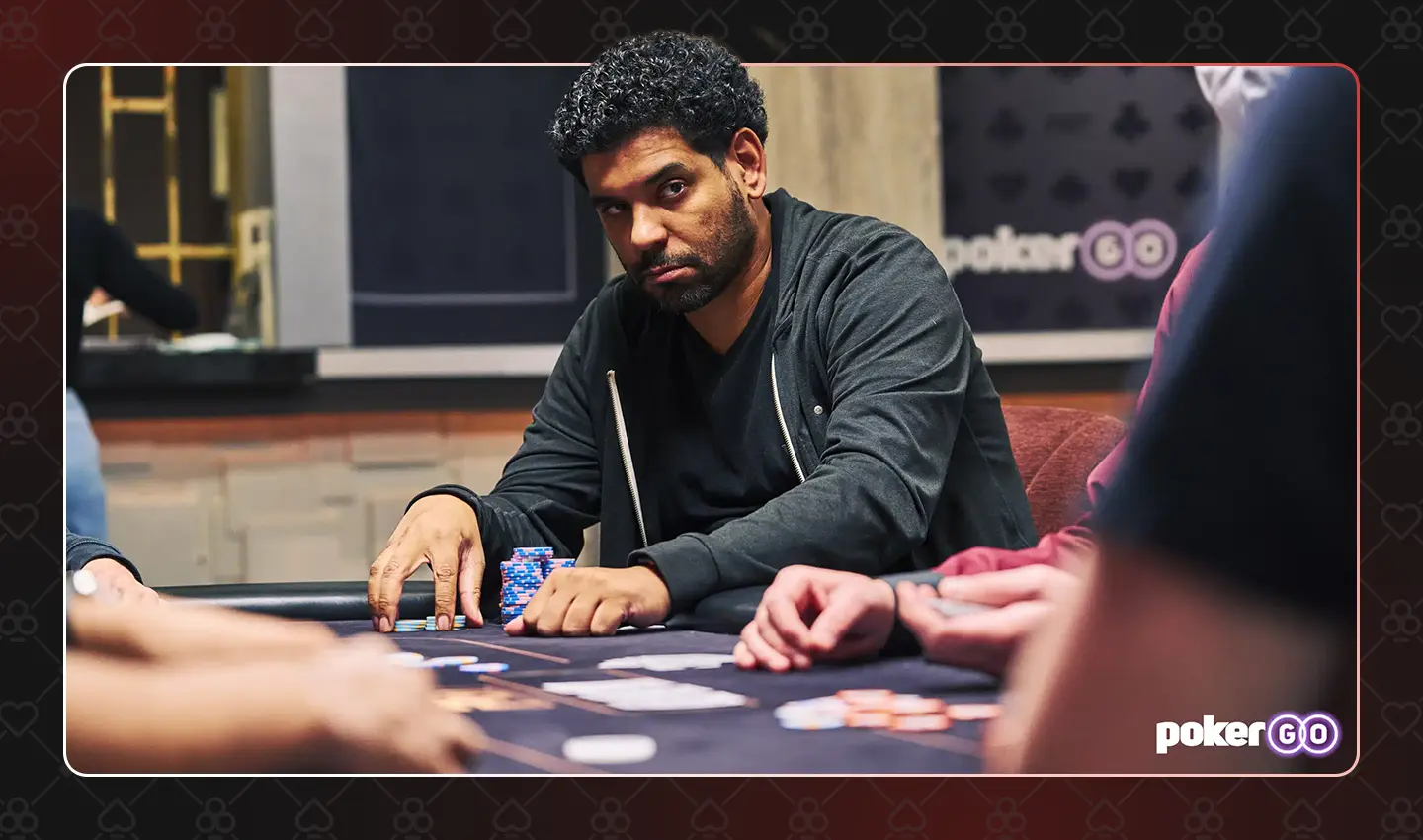 David Williams playing poker