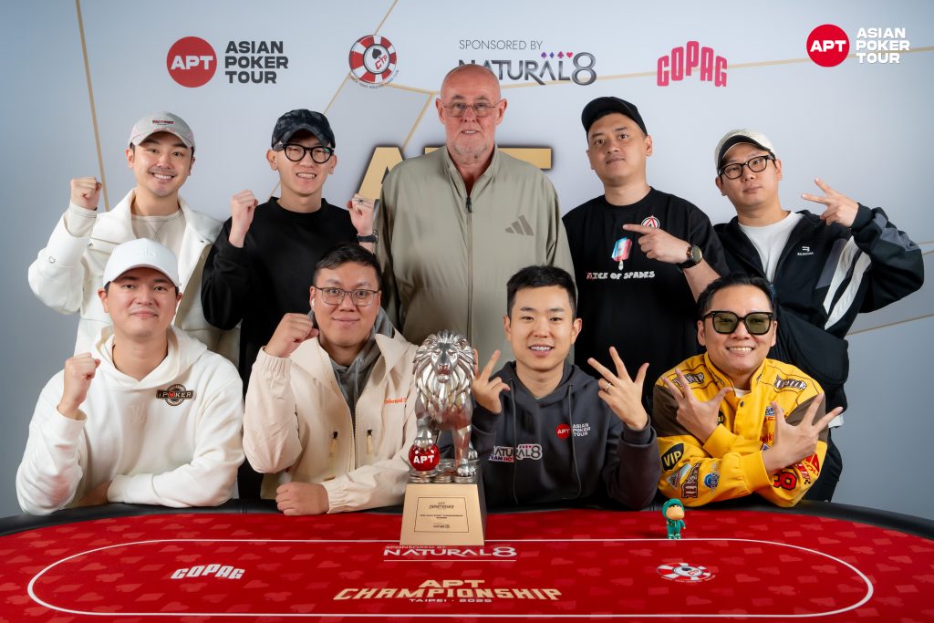 Standing L to R: Kwok Chun Ng, Chang Fu Hung, Rob Hollink, Joel Singam, Soobum Kim Seated L to R: Justin Chu, Wei Kai Lin, Nevan Chang, Yew Fatt Kan