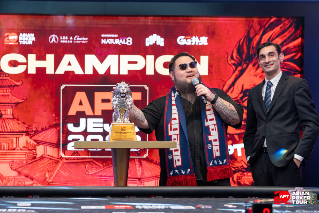 "It's Been Waiting for Me": Teeraphat Rangkatekarn Wins APT Jeju 2026 Super High Roller