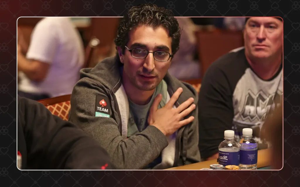 Gabriel Nassif Playing at the WSOP Main Event