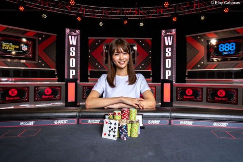 Shiina Okamoto – Photo by WSOP / Pokernews