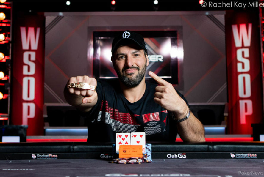 Mohammad Arani – Photo credit – WSOP / PokerNews – Rachel Kay Miller