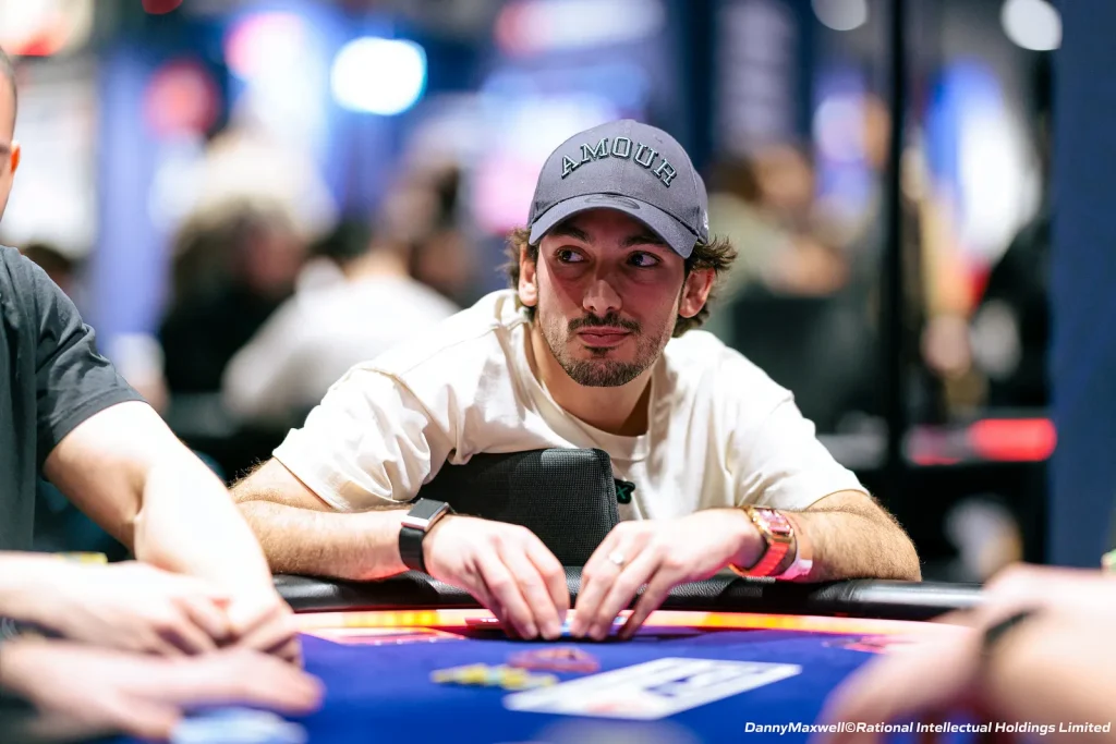 Mehdi Chaoui (credit: PokerNews photographer Danny Maxwell)