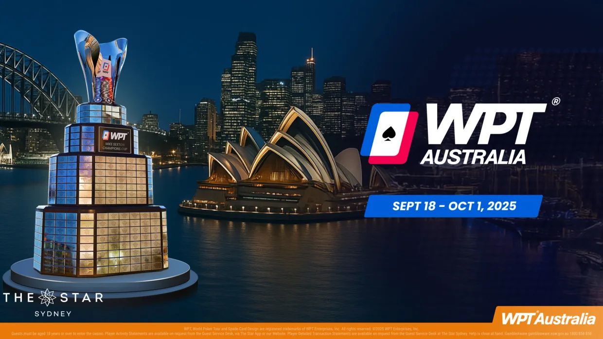 World Poker Tour's WPT Australia 2025 to be held in Sydney
