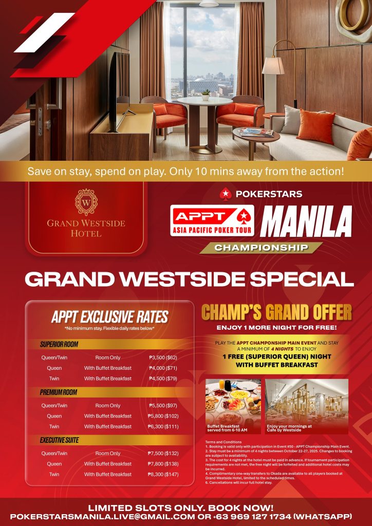 Grand Westside Special for APPT Manila Championship