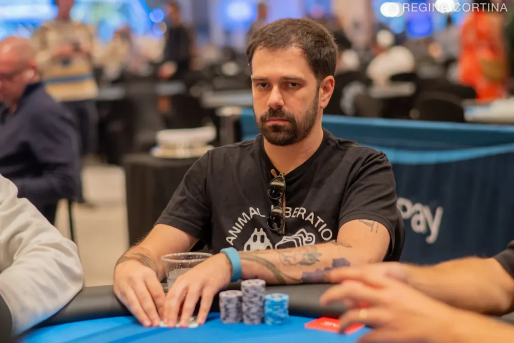 Felipe Boianovsky (photo credit: PokerNews photographer Regina Cortina)