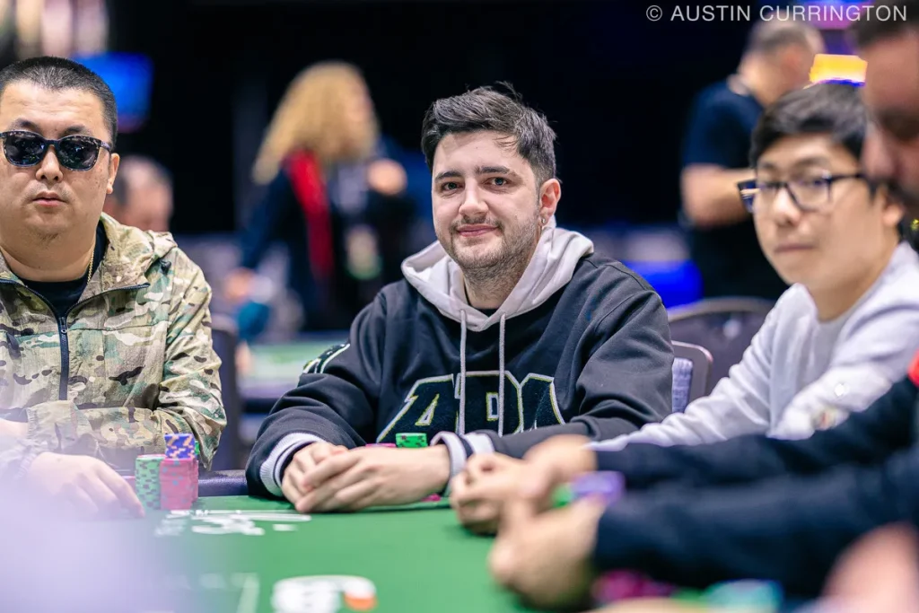 Paris Sitzoukis (credit: PokerNews photographer Austin Currington)