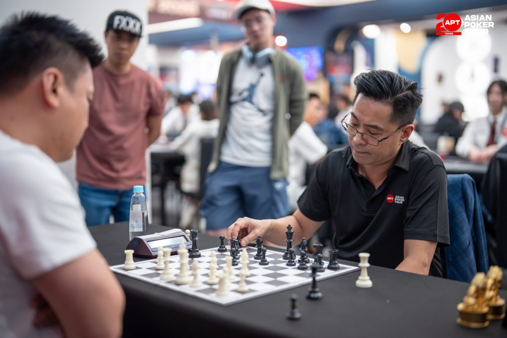 APT CEO Fred Leung during Mind Sports Week Event #88: Chess/Poker