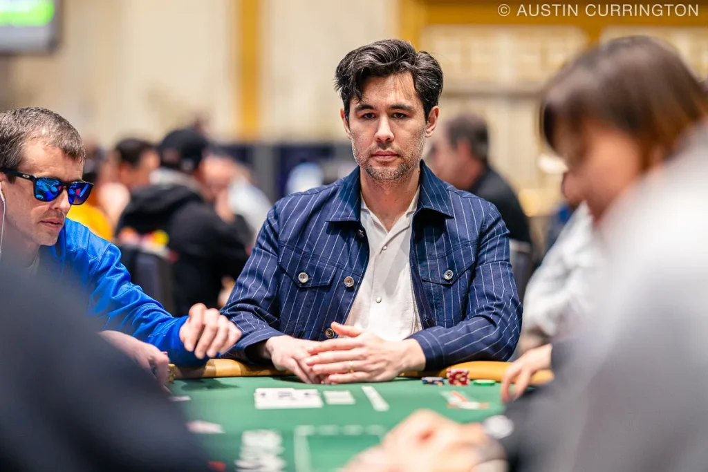 Galen Hall (photo credit: PokerNews photographer Austin Currington)