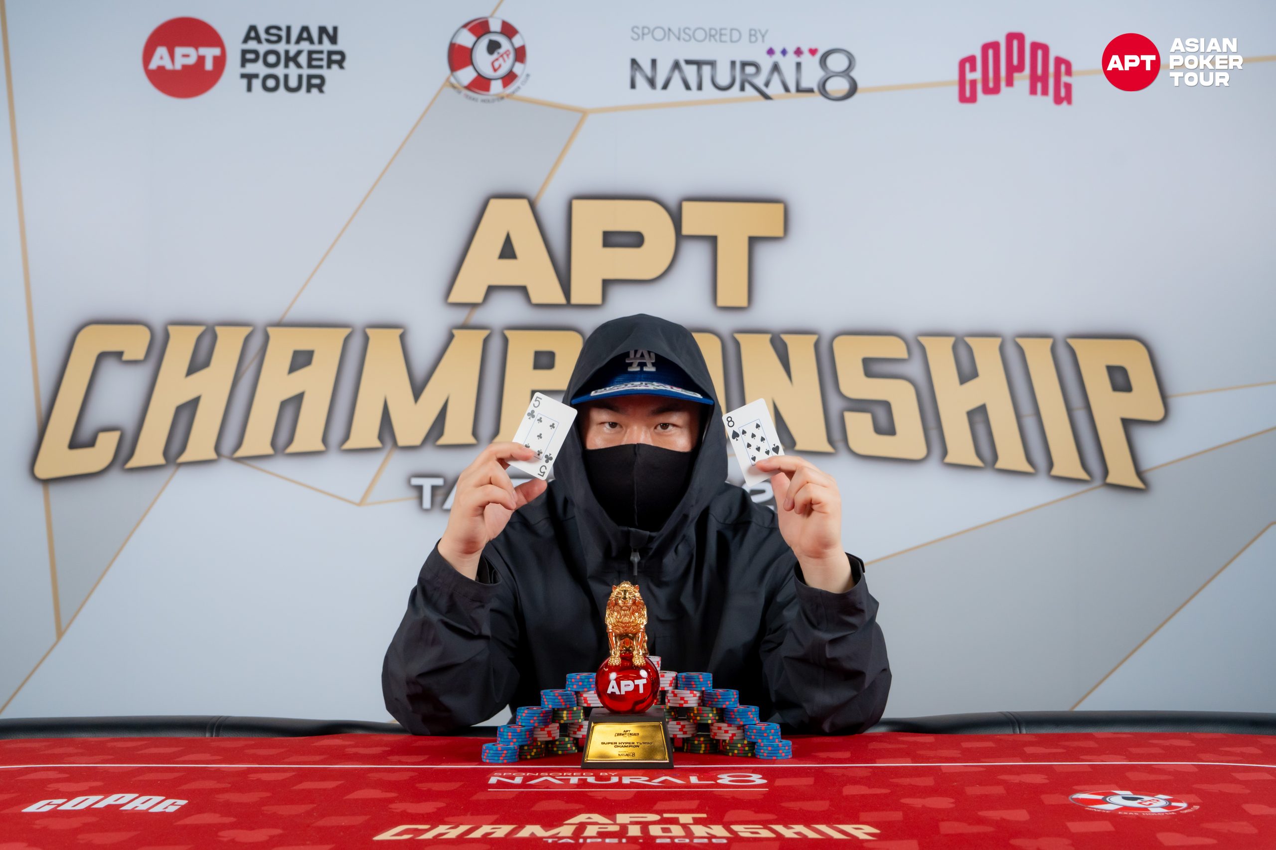 Hongkun Sun (photo courtesy of Asian Poker Tour)