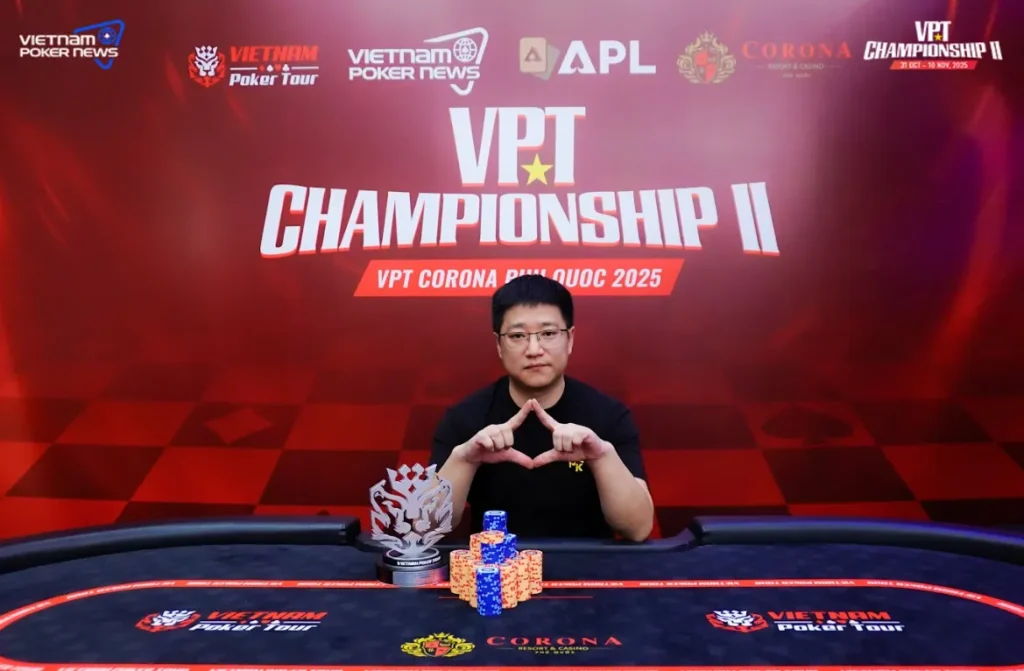 Tongfei Xu (credit: Vietnam Poker Tour)