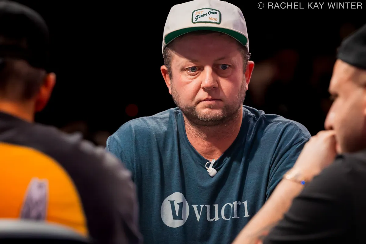 Braxton Dunaway at 2025 WSOP Main Event - Photo by Pokernews