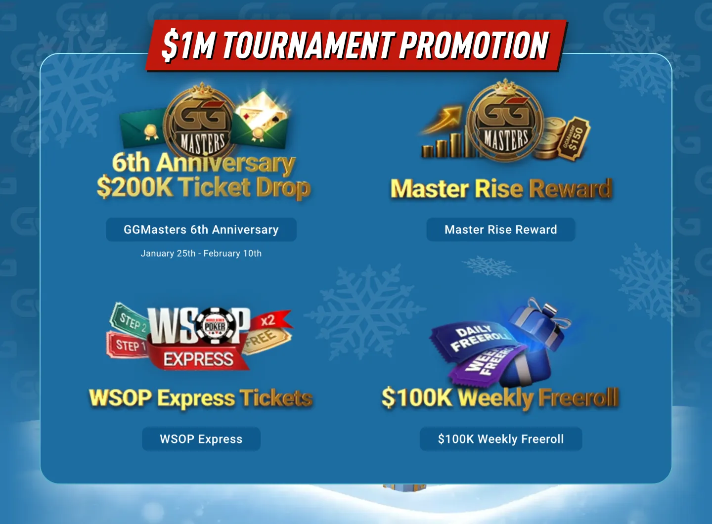 $1M Tournament Promotion – More Shots, More Value