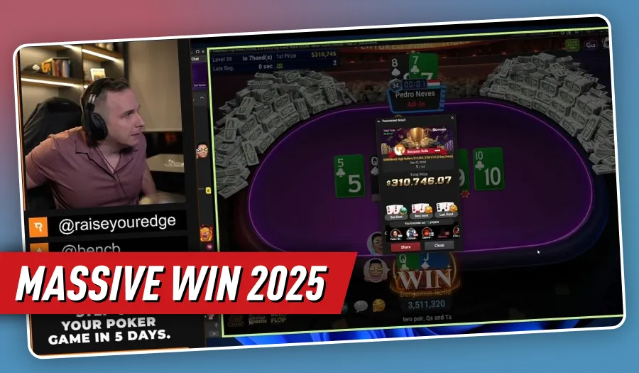 bencb789 GGMillion$ Win
