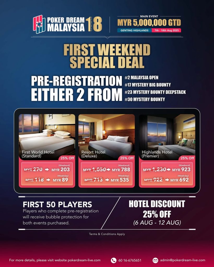 First Weekend Special Deal