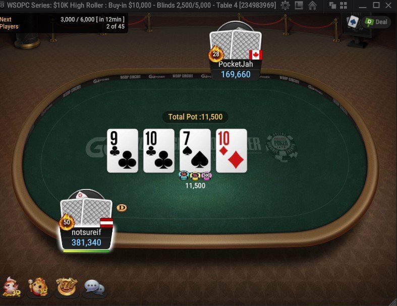 WSOPC 10K