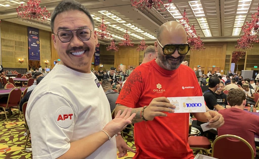 Victor Chong draws $10K for Jasven Saigal