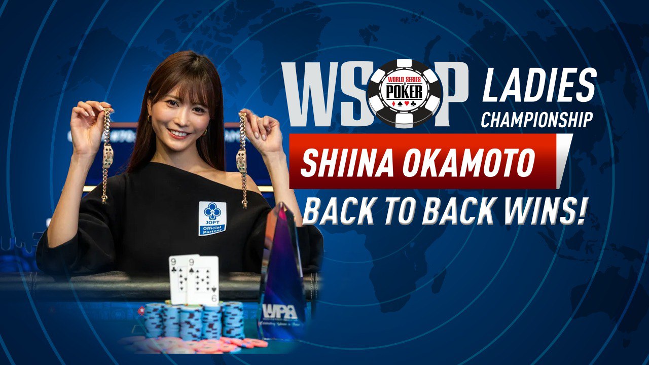 Shiina Okamoto - Original photo by Pokernews