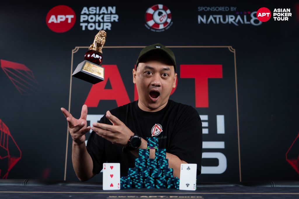 Joel Justin Singam (photo courtesy of Asian Poker Tour)