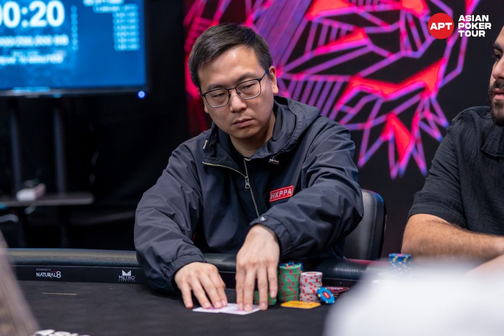 Jie Zhang (photo courtesy of Asian Poker Tour)