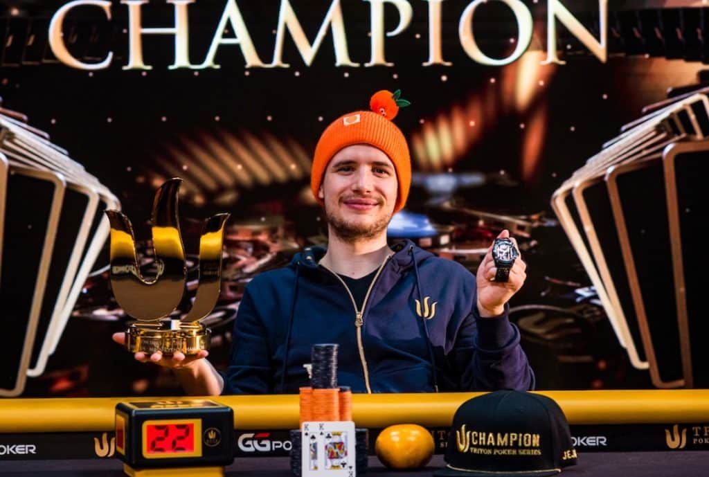 Roman Hrabec – Photo by Triton Poker