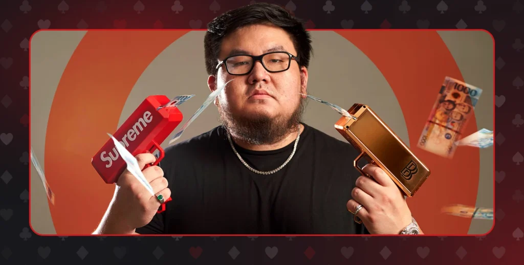 As a successful businessman, he turned from cash games to high roller tournaments for bragging rights
