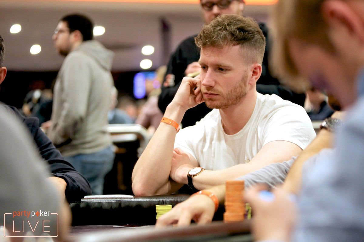 Jonathan Proudfoot. Credit: partypoker LIVE