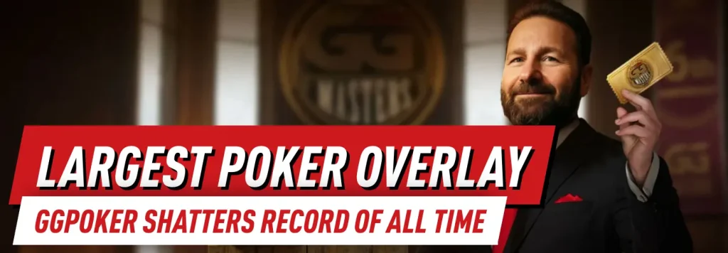 GGPoker broke the record of the largest online poker overlay - GGMasters 6th anniversary $10M GAR lacks $1,8M