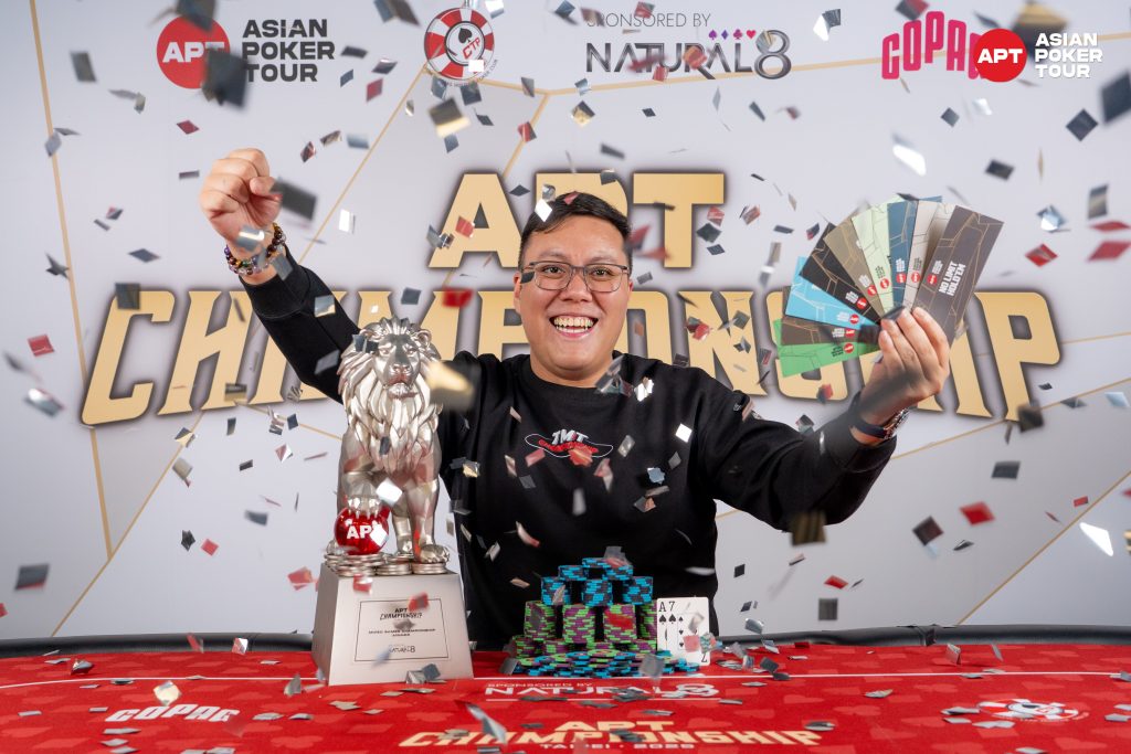 Wei Kai Lin (photo courtesy of Asian Poker Tour)
